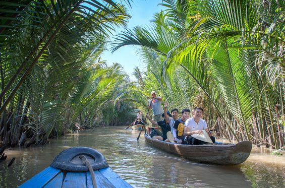 Discover the Mekong Delta on a boat