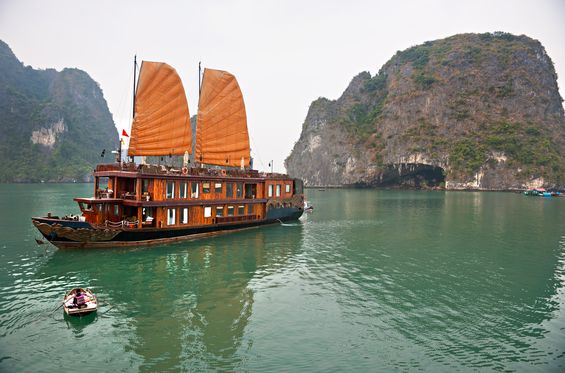 Go on a cruise in Ha Long Bay