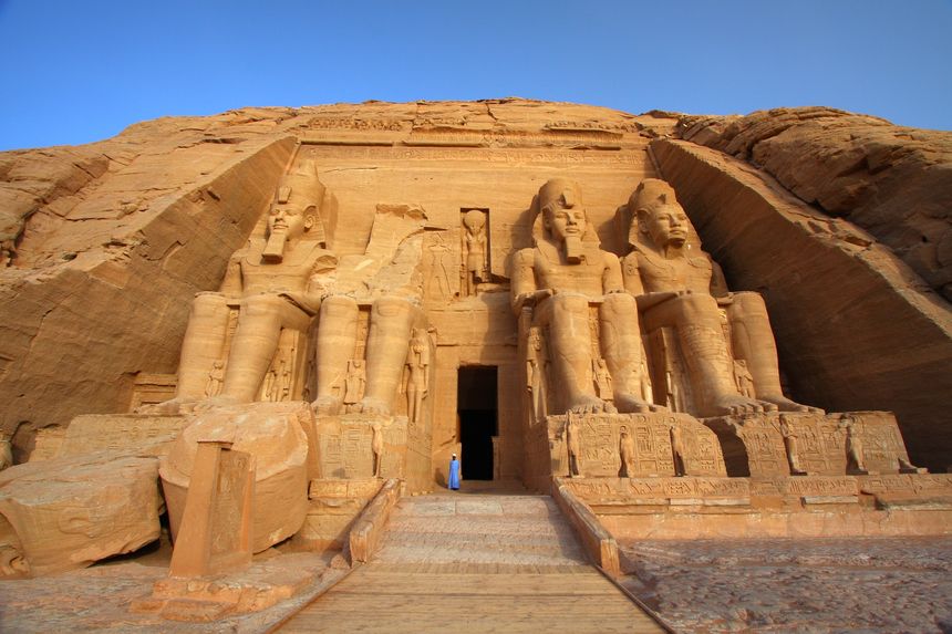 Abu Simbel and Nasser Lake