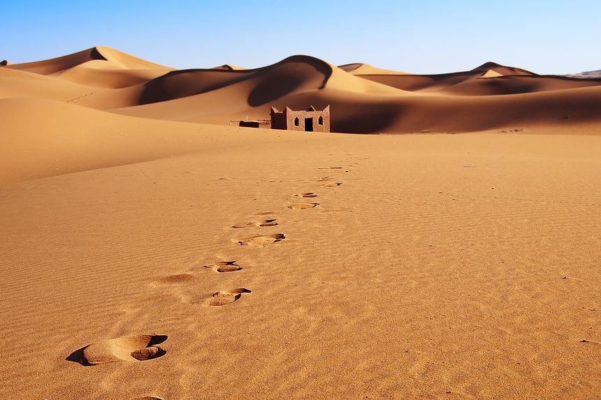 Erg Chebbi dunes