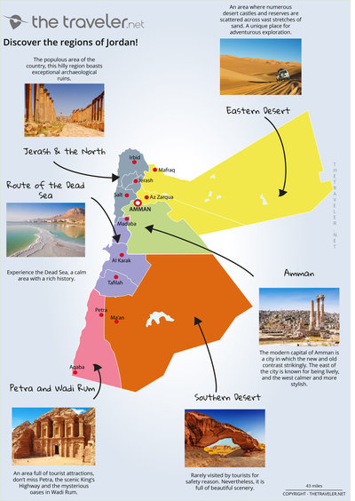 region Jordan map