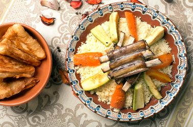 Le traditionnel couscous