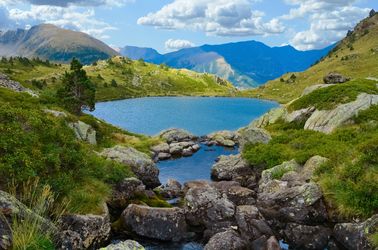 Les lacs Estanys de Tristaina