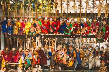 Marionnettes birmanes