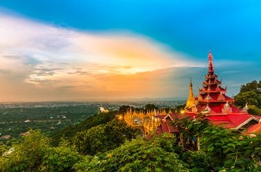 Les montagnes de Mandalay 