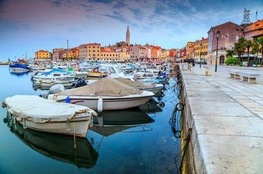 Port de Rovinj, péninsule d'Istries