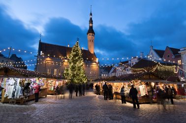 Le marché de Noël de Tallin 