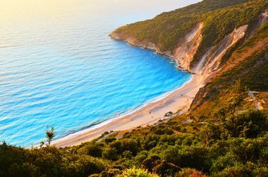 La plage de Myrtos