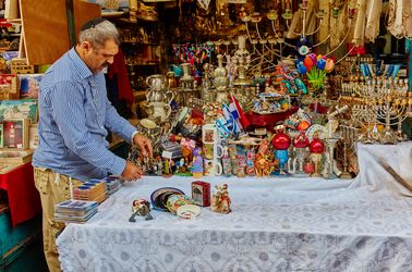 Le marché du Carmel à Tel Aviv