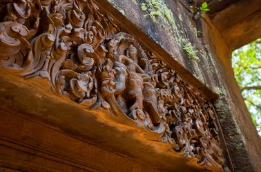 Les vestiges du temple Vat Phou