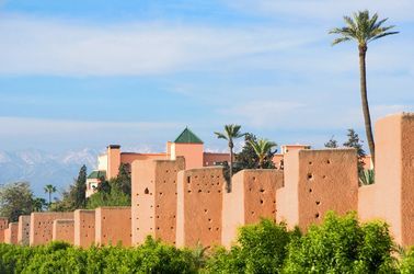 Les remparts de Marrakech