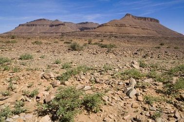 Le Sud,  portion des chaînes Mauritanides