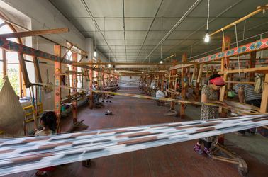 Une fabrique de soie