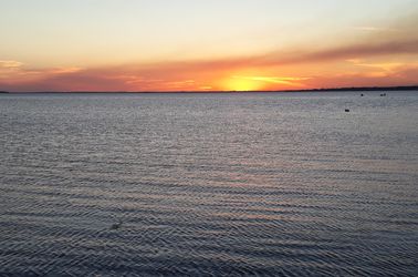 Coucher de soleil à Encarnación