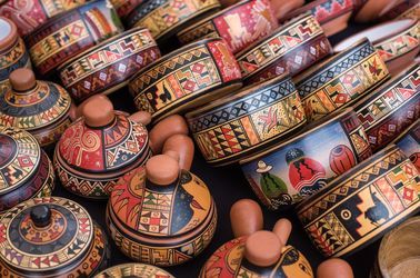 Artisanat péruvien en bois