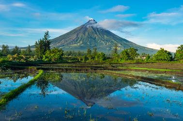 Le volcan Mayon