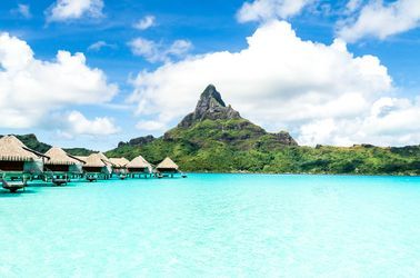 Mont Pahia à Bora Bora 
