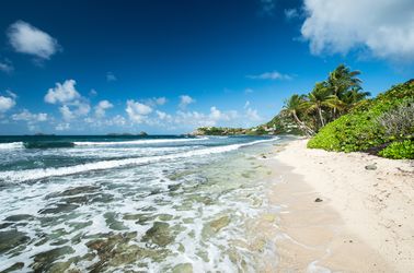 La plage de Marigot