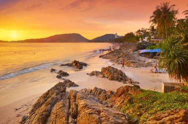 La plage de Patong