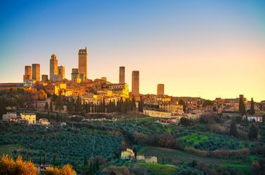 La ville médiévale de San Gimignano