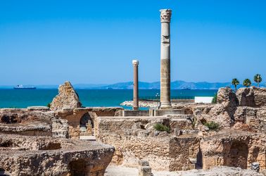 Les ruines de Carthage