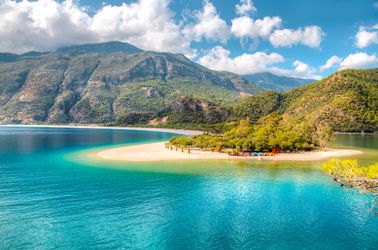 La plage d'Ölüdeniz