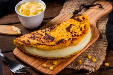 Cachapas, la galette de maïs au fromage