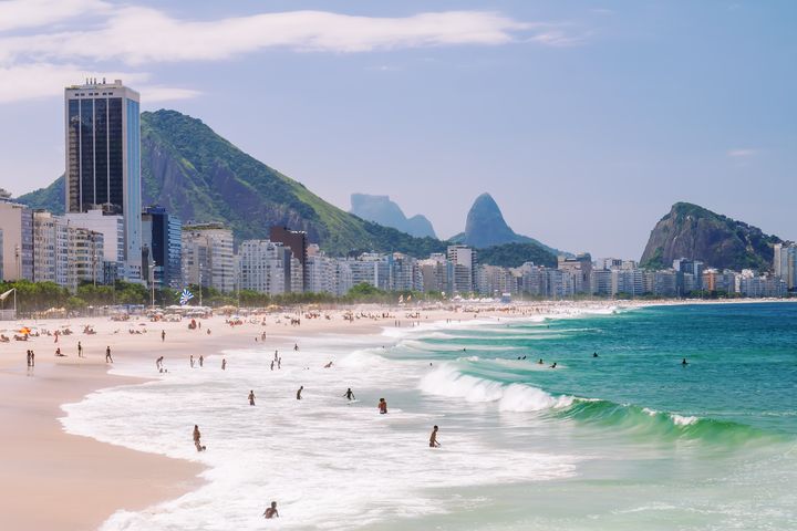 plage Copacabana and Ipanema
