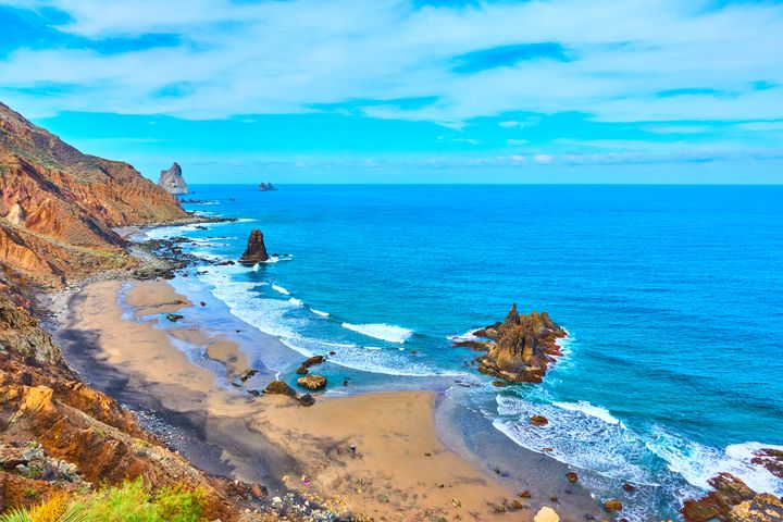 plage Playa de Benijo, Taganana, Santa Cruz de Tenerife