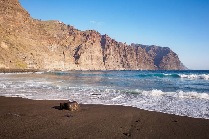 plage Playa de los Gigantes, Santiago del Teide