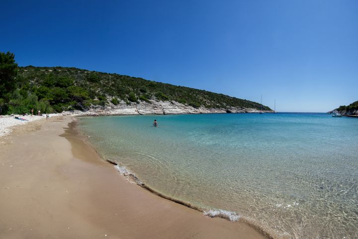 plage Porat Beach, Biševo Island