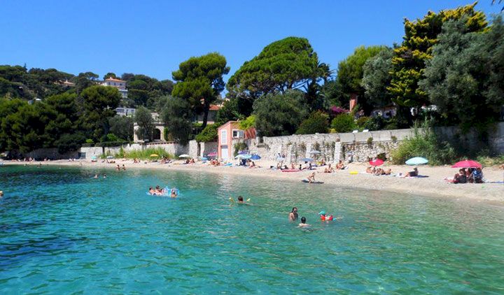 plage Fossettes beach, Saint-Jean-Cap-Ferrat