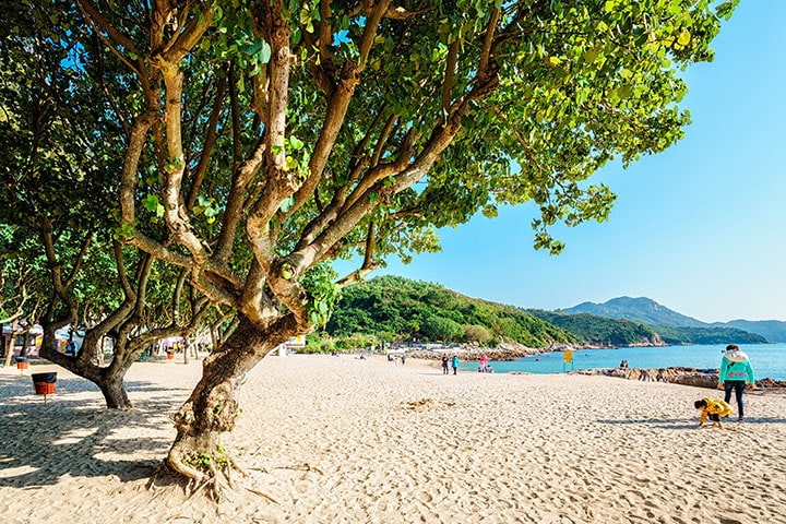 plage Hung Shing Yeh Beach (Lamma Island)