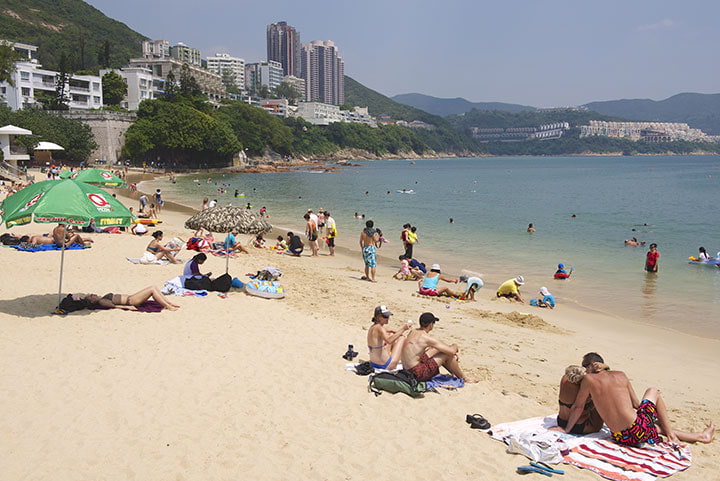 plage Stanley Beach (Hong Kong Island)
