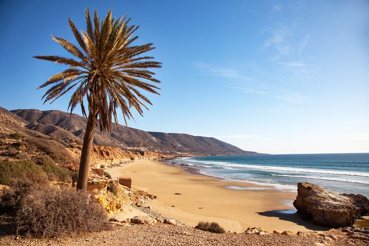 plage Beach of Taghazout - Agadir